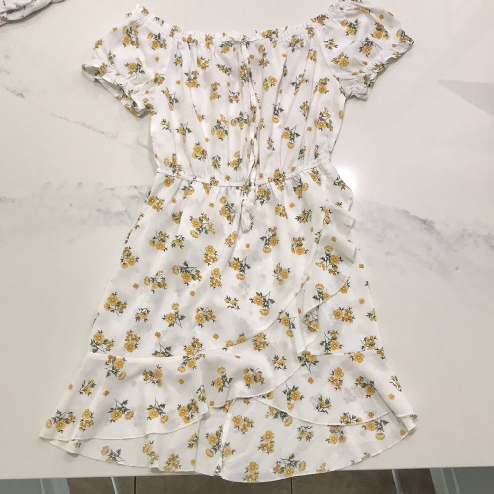 Off the shoulder Floral dress